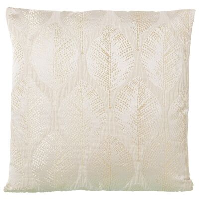 KISSEN 43X43CM POLYESTER CREMA/REISSVERSCHLUSS 43X43CM LL50501