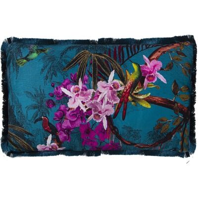 CUSCINO 50X30 VELLUTO CON CERNIERA 50X30CM, CON STAMPA DIGITALE LL50570