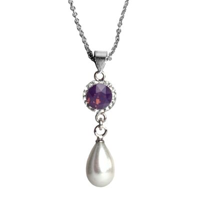 Chain Greta 925 silver amethyst opal