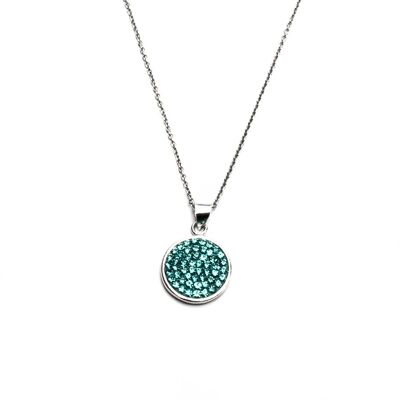 Kette Lucy 925 Silber blue zircon