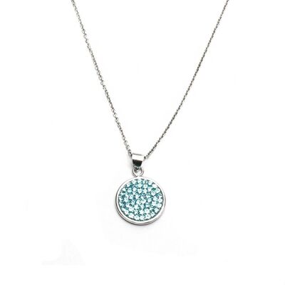 Necklace Lucy 925 silver aquamarine