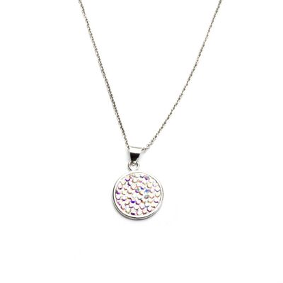 Necklace Lucy 925 silver aurore boreale