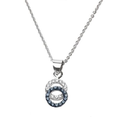 Chain Doble 925 silver crystal-montana