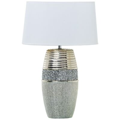 CHAMPAGNE+52517 LAMPADA DA TAVOLO IN CERAMICA, 1XE27, MAX.40W _37X19X55CM, BASE:18X11X42,5CM LL52516
