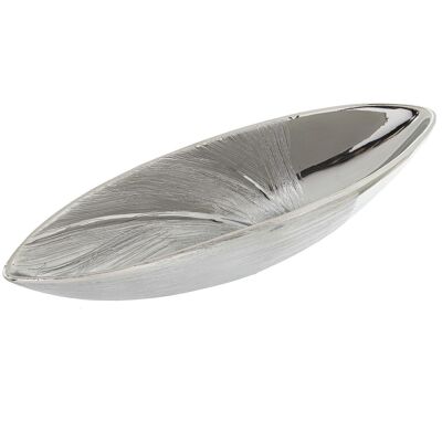 CENTRE CÉRAMIQUE ARGENT 40X13X8CM LL52565