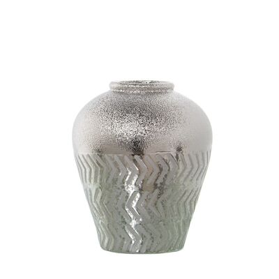 VASO CERAMICA ARGENTO °23X27CM LL52598