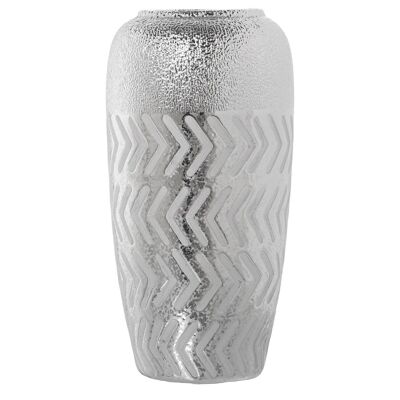 VASO CERAMICA ARGENTO °15X30CM LL52678