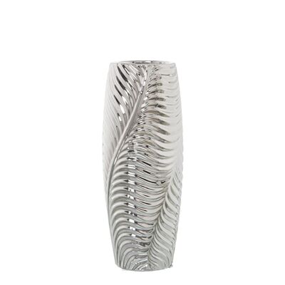 VASO CERAMICA ARGENTO °12X30CM LL52765