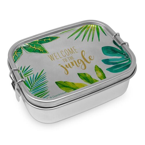 Jungle Steel Lunch Box