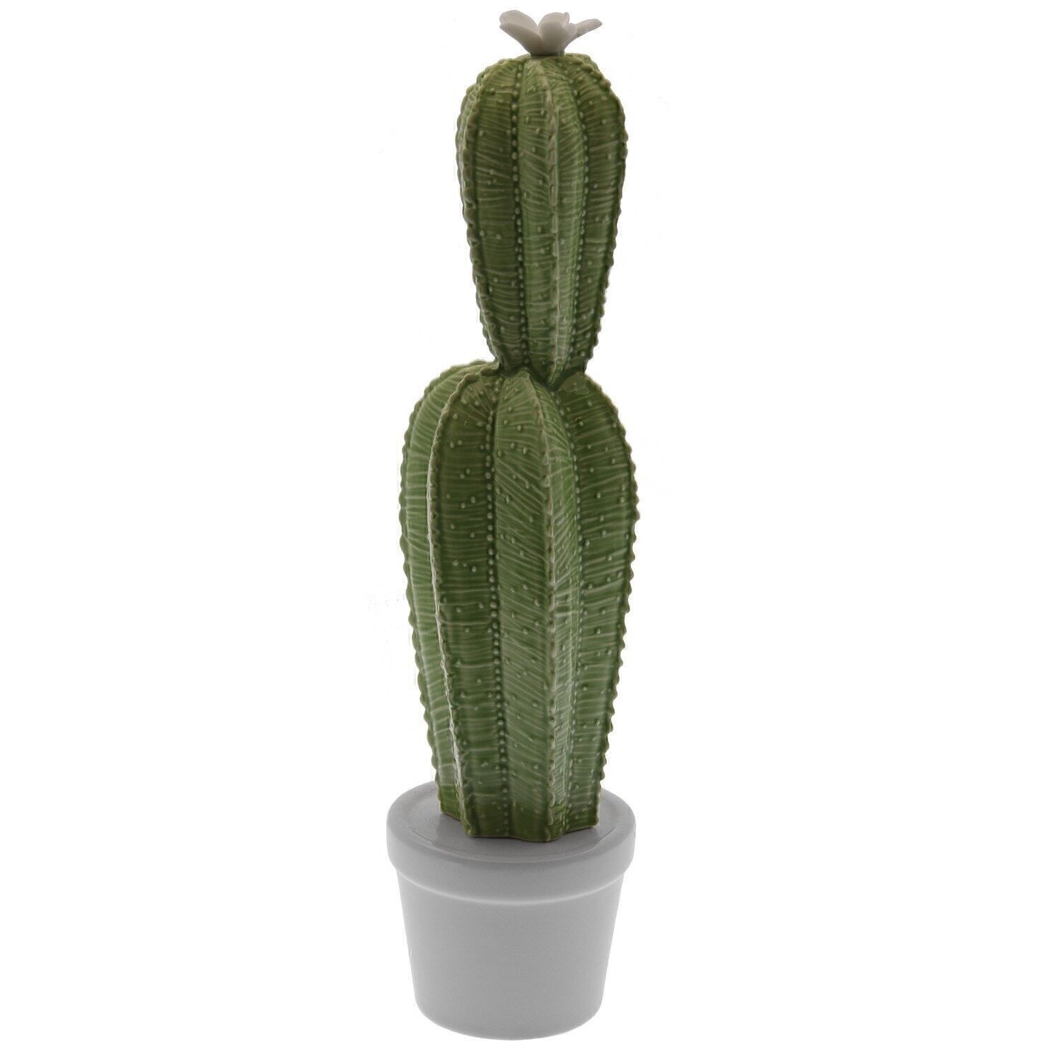 FIGURA CACTUS CERÁMICA 8X8X33CM LL58845