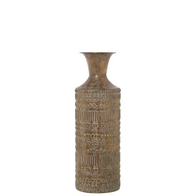 ANTIKE GOLDMETALLVASE58CM °19X58CM LL59668