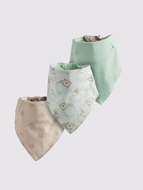 CAN GO Set - scarfs Bear & Bunny  383