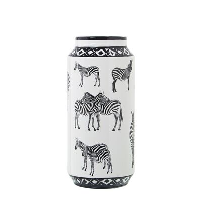 ZEBRA-KERAMIKVASE °14X30CM LL60669