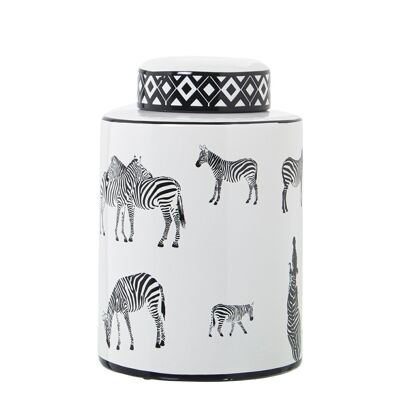 ZEBRE IN CERAMICA TIBOR °18X27CM LL60690