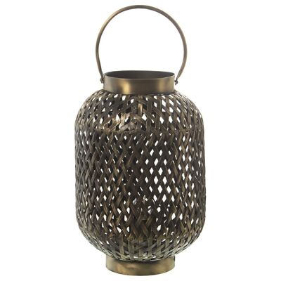 LAMPE DE TABLE EN MÉTAL COULEUR LAITON, 1XE27, MAX.40W (NON INCL °26,5X39/55CM LL61113
