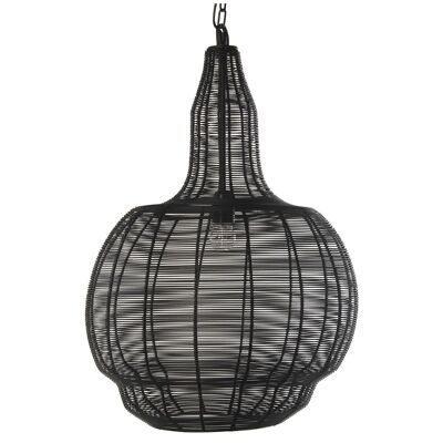 BLACK METAL CEILING LAMP, 1XE27, MAX.60W (NOT INCLUDED) °45X61CM LL61247