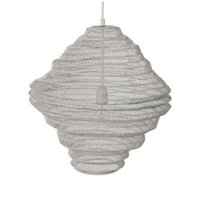 WHITE METAL CEILING LAMP, 1XE27, MAX.60W (NOT INCLUDED) °47.5X47.5CM LL61250