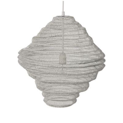 LAMPADA DA SOFFITTO IN METALLO BIANCO, 1XE27, MAX.60W (NON INCLUSO) °47,5X47,5CM LL61250