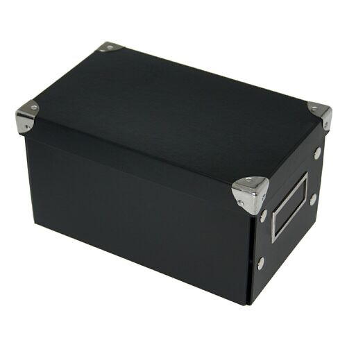 CAJA CARTÓN PLEGABLE NEGRA _26X16X14CM LL61412