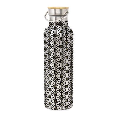 Stainless Steel Bottle Ginza black gold