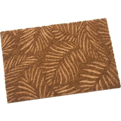 Fußmatte aus natürlicher Kokosnussfaser, 40 x 60 x 2 cm, LL63295