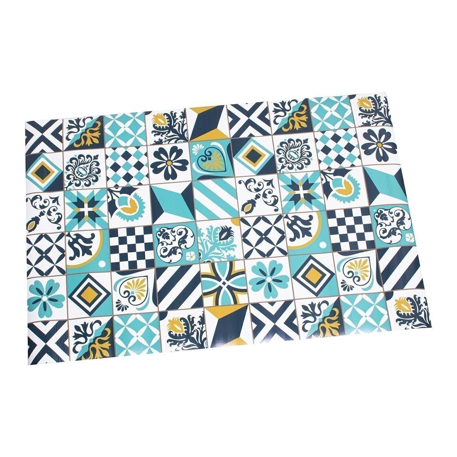 SET 6 DESSOUS DE PLAT EN VINYLE 45X30CM 45X30CM, CAOUTCHOUC EVA+PP 2MM LL63732