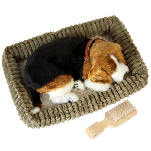 PELUCHE CON MOVIMIENTO PERRO BEAGLE _23X19X10CM LL67700