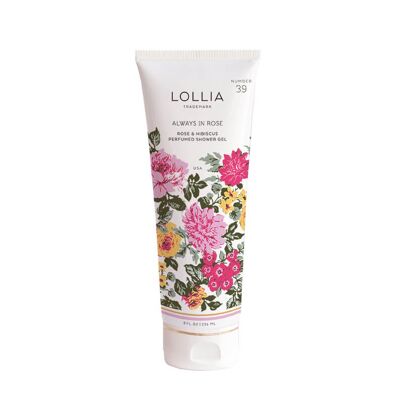 Lollia immer in Rose parfümiertem Duschgel