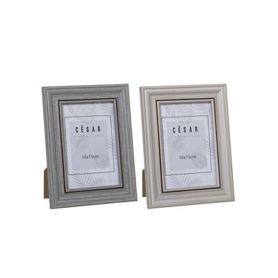 PS PHOTO HOLDER 10X15 CM ASSORTMENT/DISPLAY, REAR DM EXT:15X1.4X20CM, WITH HOOK LL69012