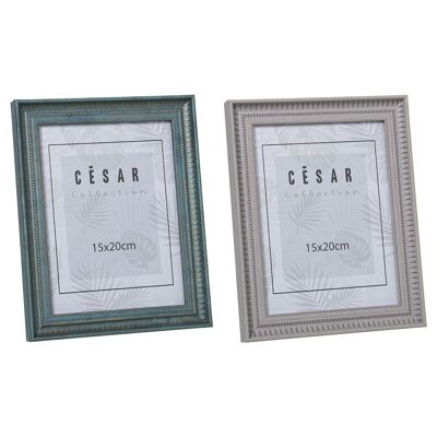 PORTA FOTO PS 15X20 CM ASSORTIMENTOCON DISPLAY, POSTERIORE DM EXT:19.2X2.4X24.1CM, CON GANCIO LL69028