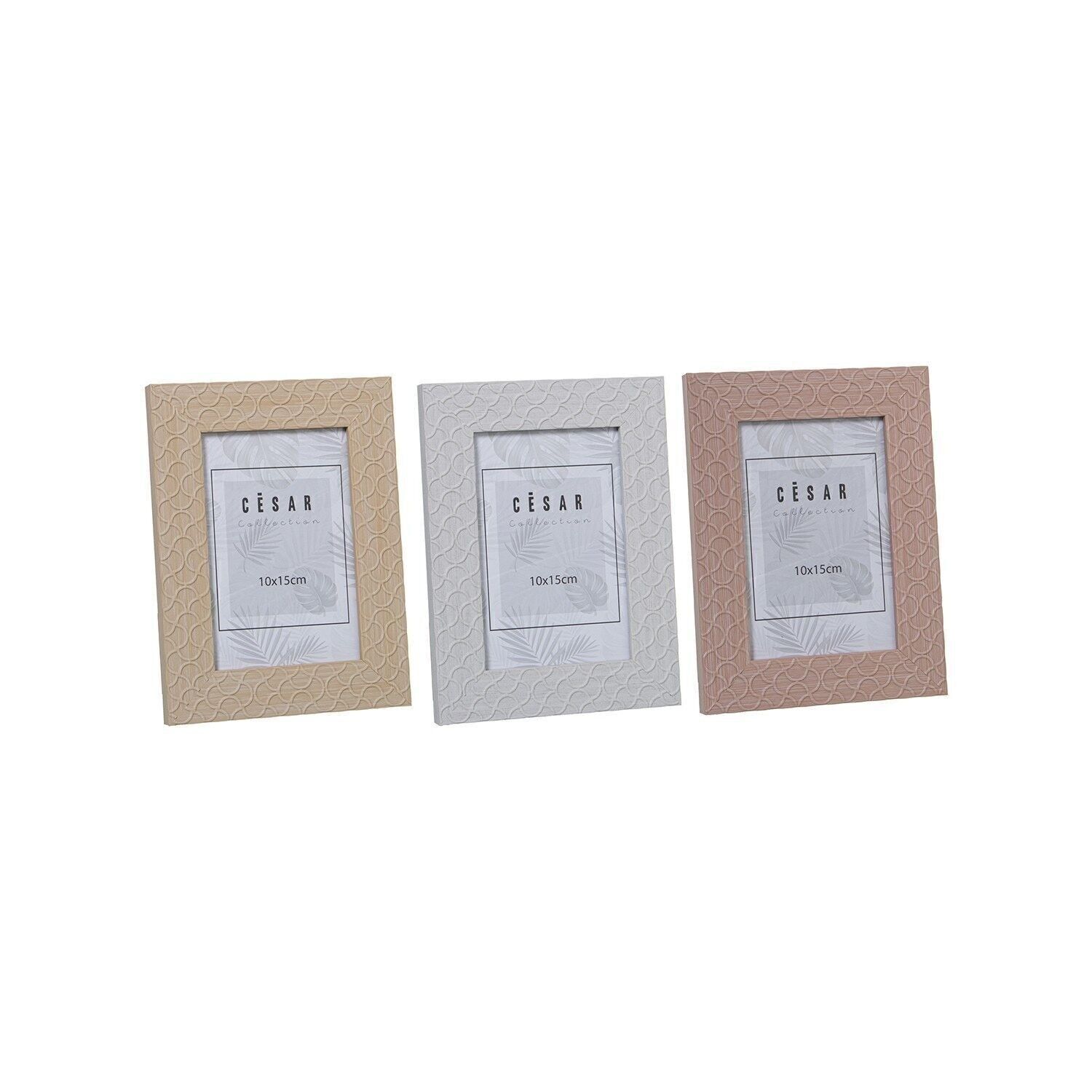 PORTA FOTO PS ASSORTIMENTO 10X15CM, POSTERIORE CON GANCIO EST: 15,3X1,5X20,1CM LL69045