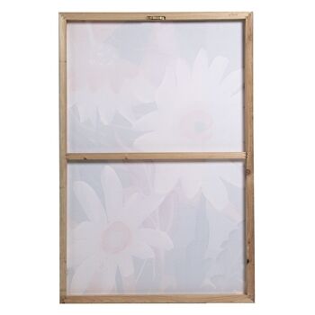 TABLEAU SUR TOILE 60X90CM FLEURS ASSORTIES _60X3X90CM LL69076 3