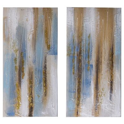 CANVAS PICTURE 50X100CM ABSTRACT 50X3X100CM LL69100