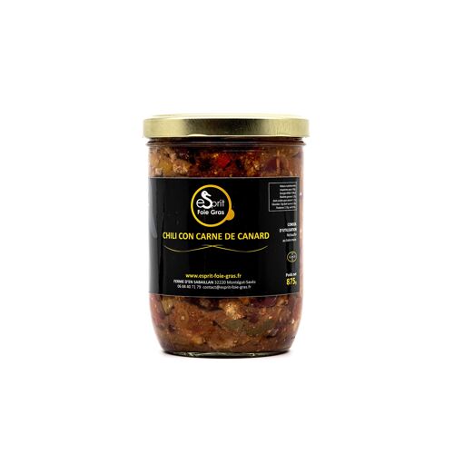 Chili con carne de canard 750 g