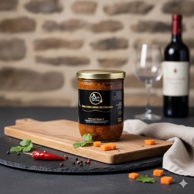 Carne de pato con chile 750 g