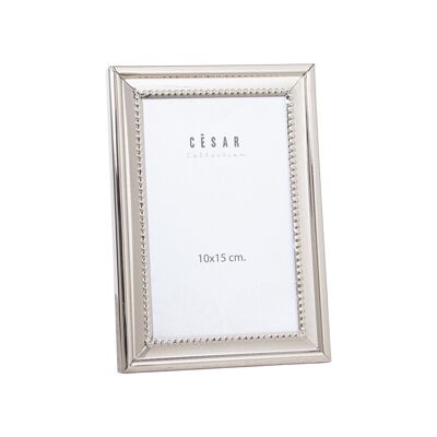 SILVER METAL PHOTO HOLDER 10X15CM EXT:12X1X17CM LL78590