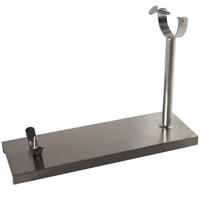 PORTA PROSCIUTTO IN ACCIAIO INOX _49.5X16.5X34CM LL80792