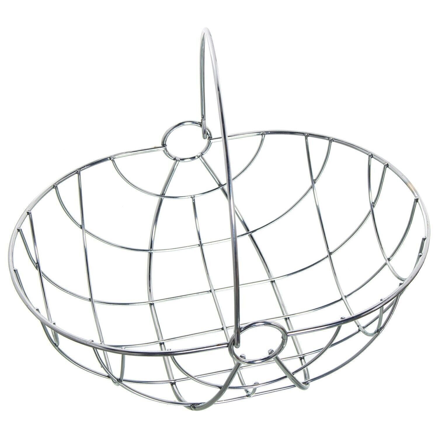 OBSTSCHALE MIT CHROMMETALLGRIFF 29X22X12/24,5CM LL82822