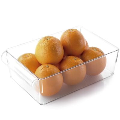 ORGANIZZATORE PER ALIMENTI DA FRIGORIFERO-MATERIALE: PET _29X18.7X9CM LL82929