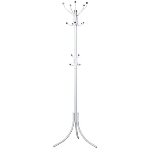 PERCHERO DE PIE METAL BLANCO 53X53X180CM, ALT.POSTE:172CM LL83715