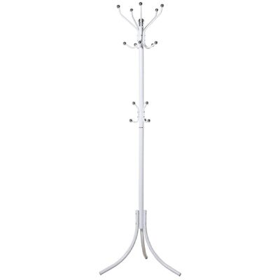 PERCHERO DE PIE METAL BLANCO 53X53X180CM, ALT.POSTE:172CM LL83715