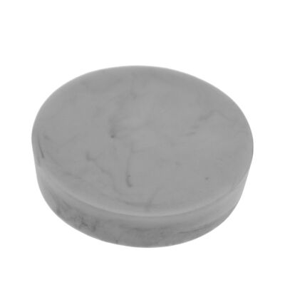 Badezimmer-Seifenschale aus Acryl mit Marmor-Finish, 11,5 x 2,5 cm, LL87215