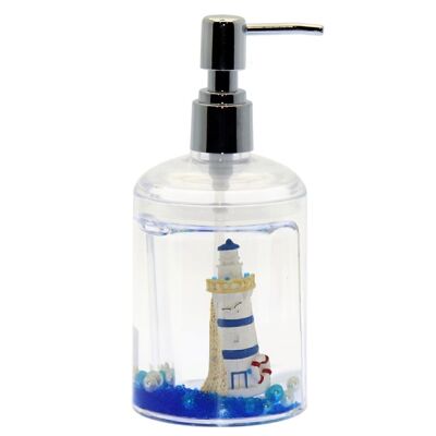 DOSIFICADOR BAÑO ACRÍLICO FARO _8,5X8,5X18CM LL87425