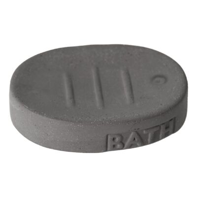 JABONERA CERÁMICA GRIS _13X9X3CM LL87495