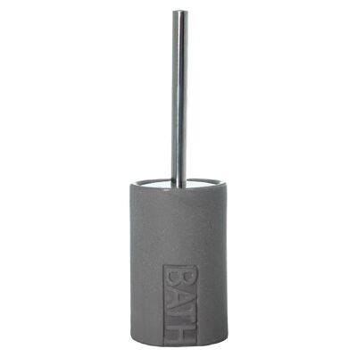 GRAY CERAMIC BRUSH HOLDER _°10X33CM LL87496