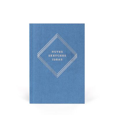 Notizbuch Denim - blau