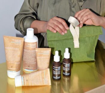 sac cosmétique | Panier de rangement Papier lavable vegan + durable 5