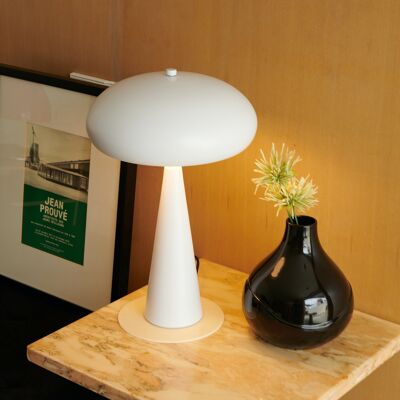 Raymond Table Lamp - White