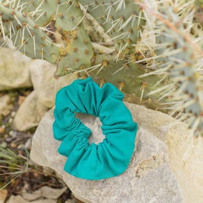 Emerald Palm Springs scrunchie