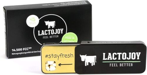 LactoJoy Laktase-Tabletten 14.500 FCC - 45